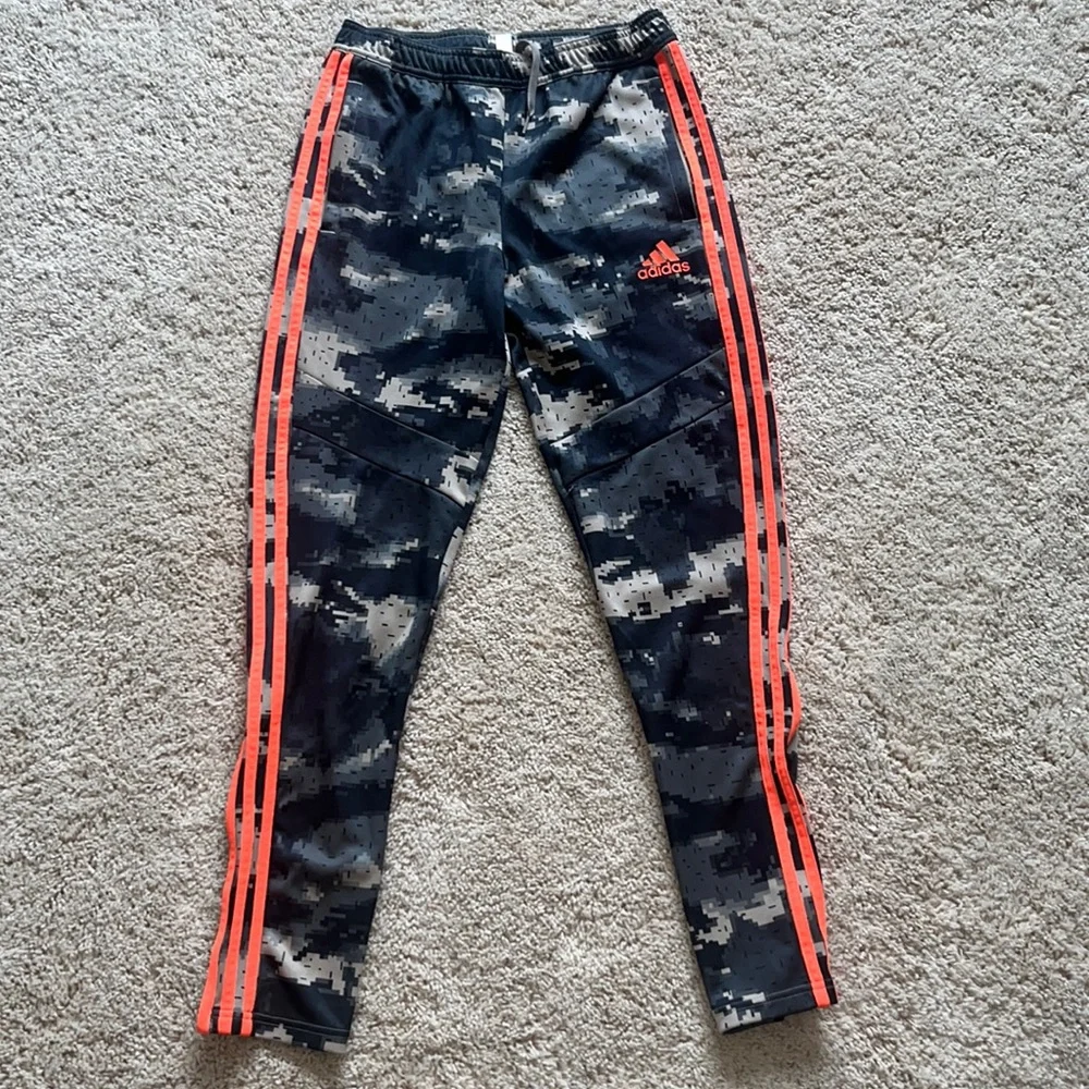 adidas Camouflage Street Style Big Boys Skinny Training Pants - Picture 6 of 14